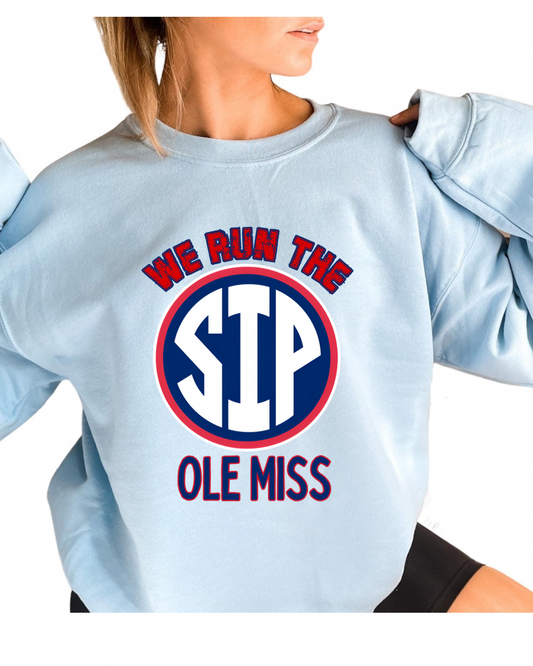 OLE MISS SIP tshirt (MTO)