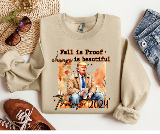 Fall Trump Sweatshirt or Tshirt