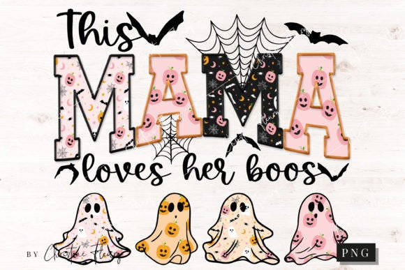 This Mama loves her Boos Sweashirt