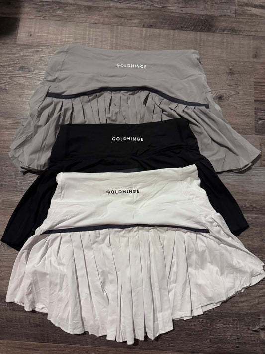 Pleated Tennis Skirts