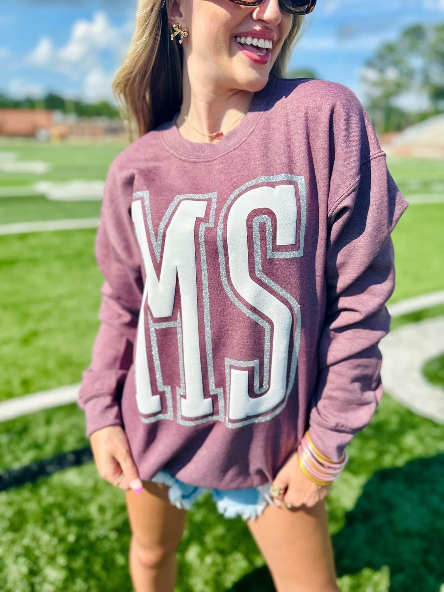 MS big print sweatshirt