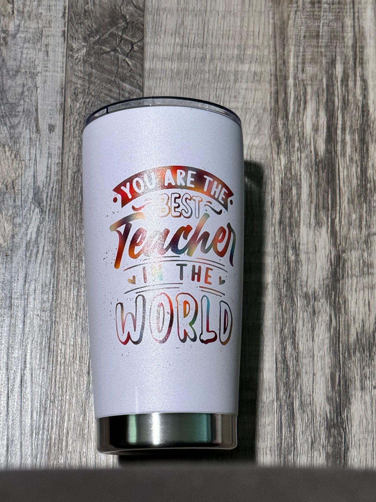 Teacher tumbler