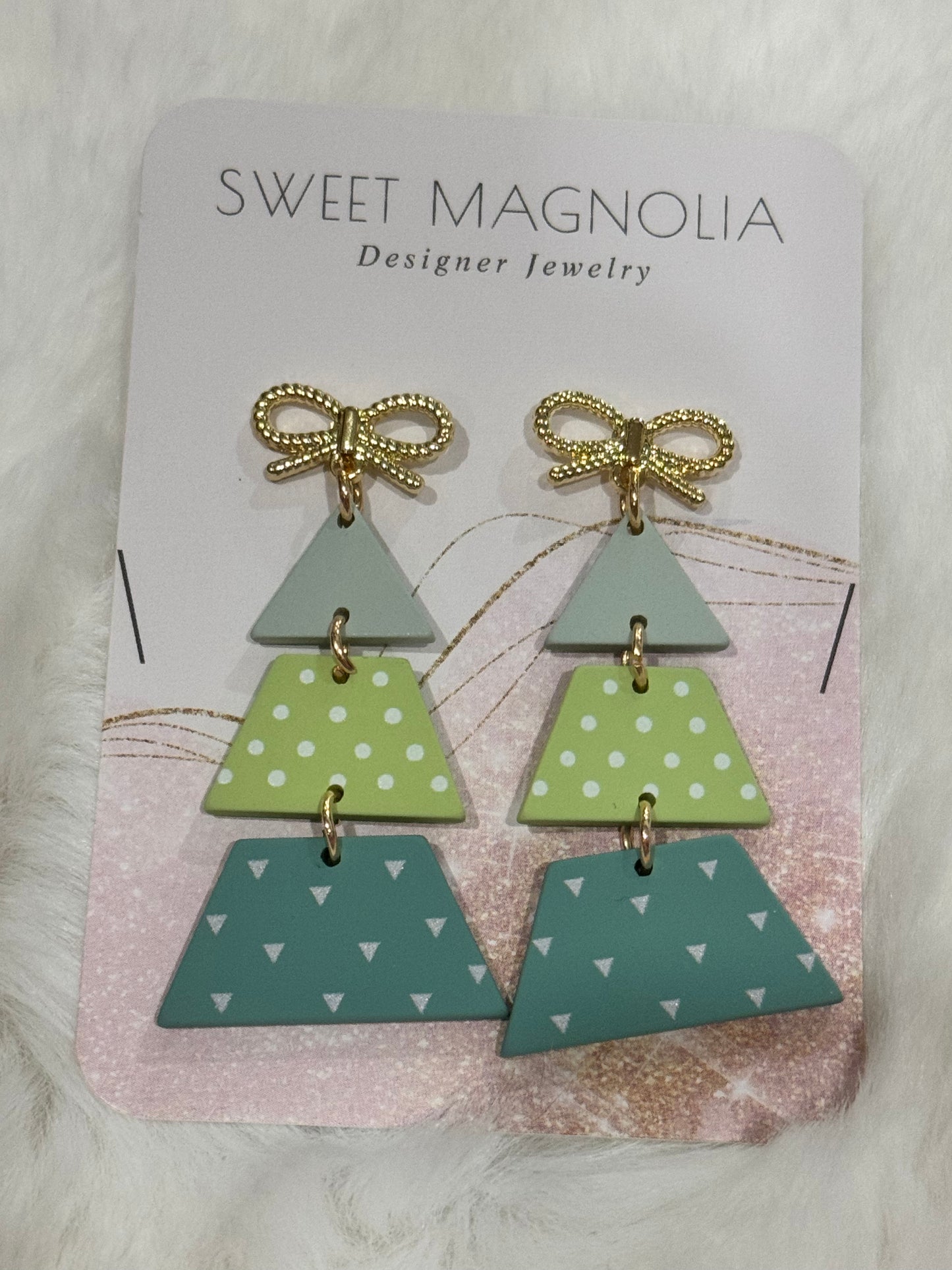 Christmas Tree Earrings