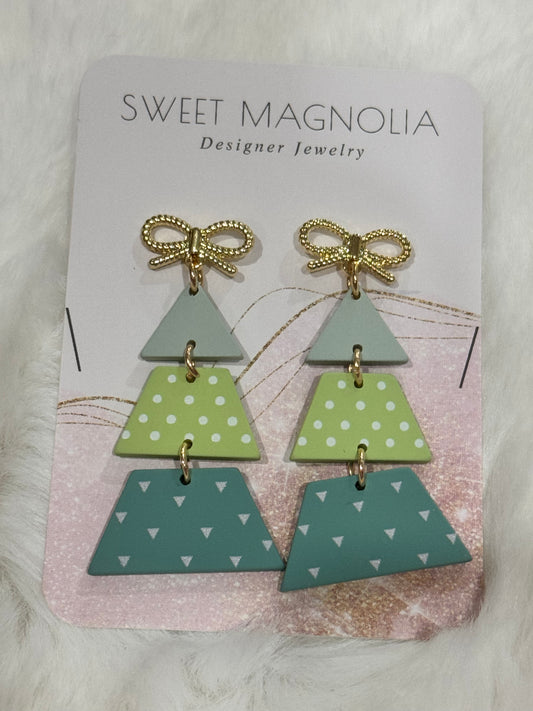 Christmas Tree Earrings