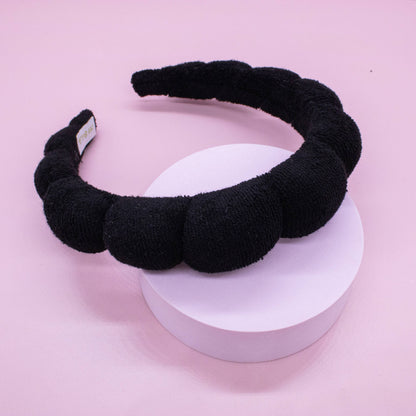 Puffy Terry Cloth Padded Spa Headband with Scrunchies Sweet Magnolia Boutique