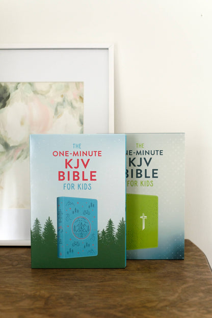 The One-Minute KJV Bible for Kids [Adventure Blue]