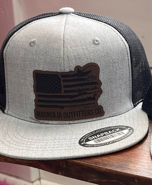 Flag Magnolia outfitters Hat Sweet Magnolia Boutique