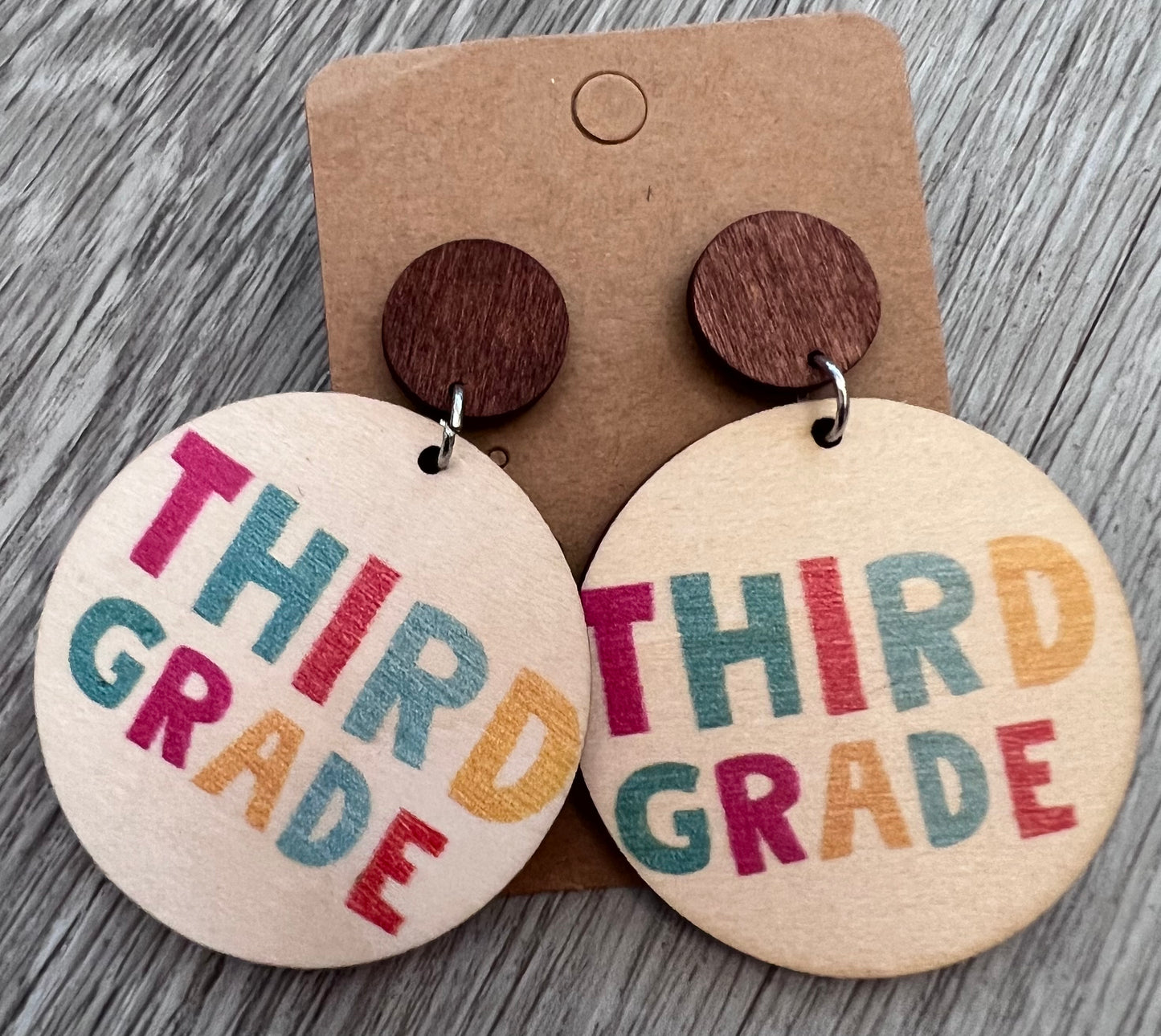 School Grade Earrings Sweet Magnolia Boutique