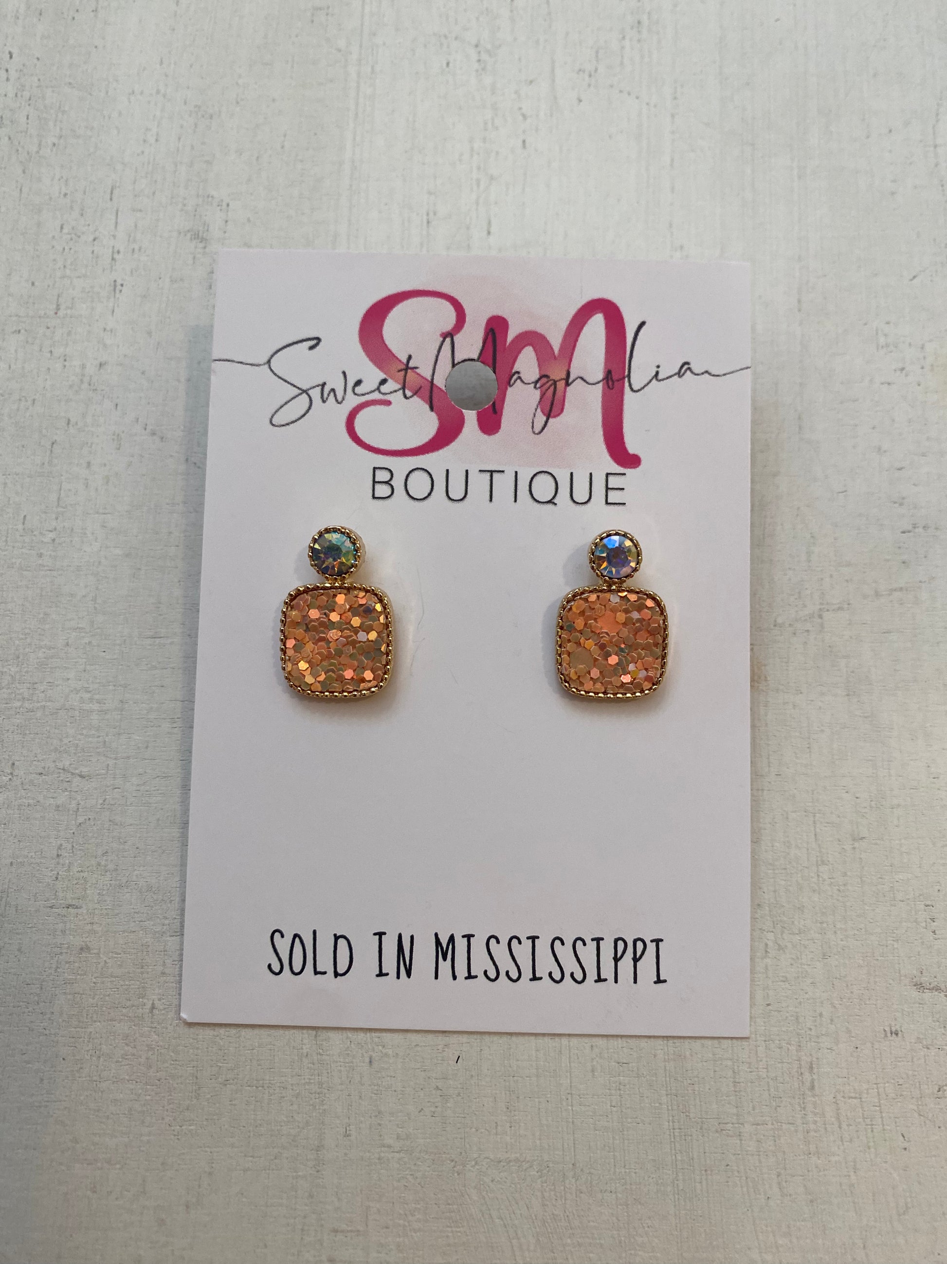 Sunset studs Sweet Magnolia Boutique