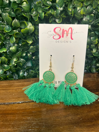 Tassel earrings Sweet Magnolia Boutique