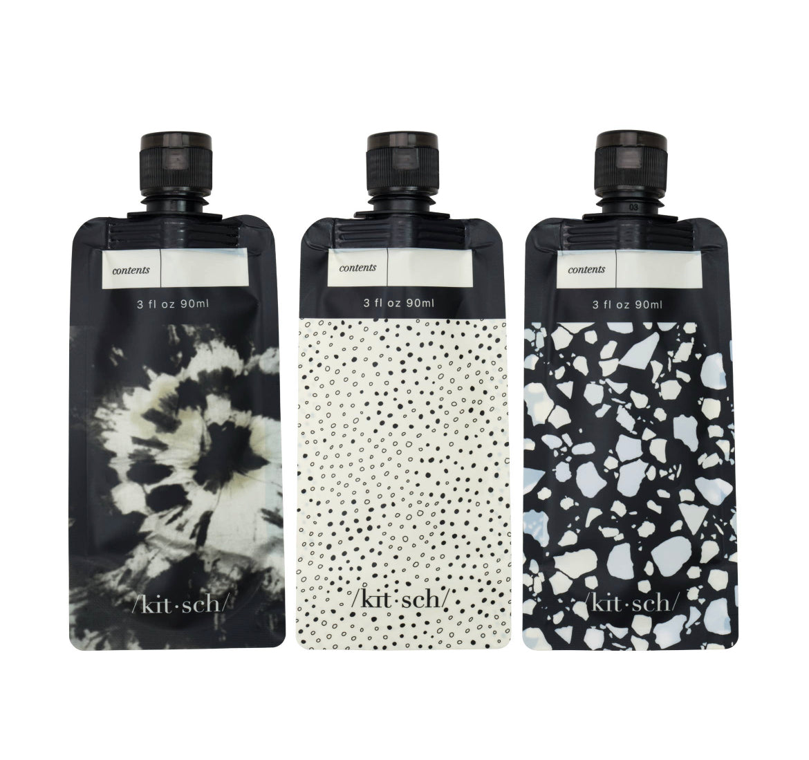 Refillable travel pouches Sweet Magnolia Boutique