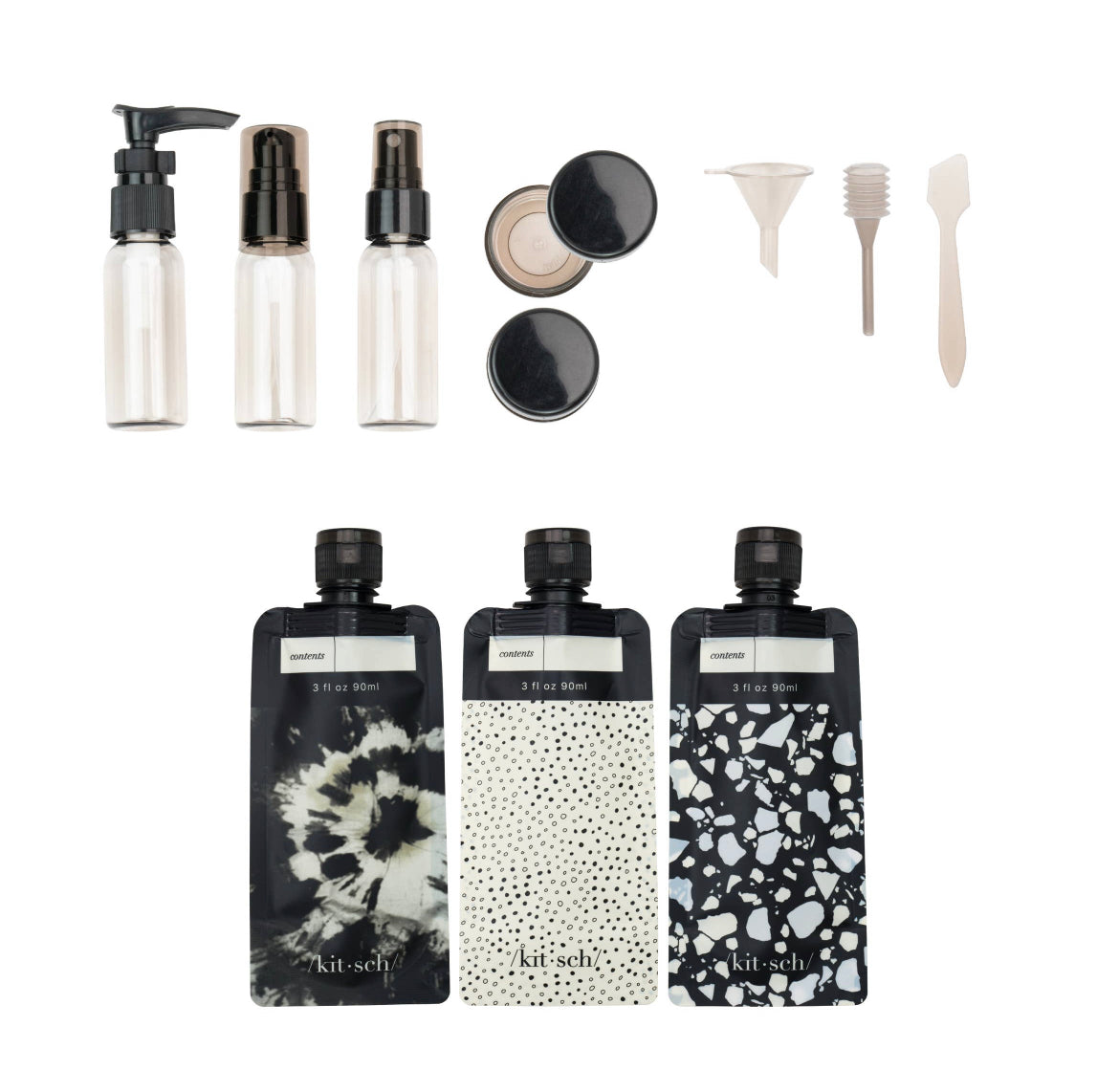 Ultimate Travel set black Sweet Magnolia Boutique