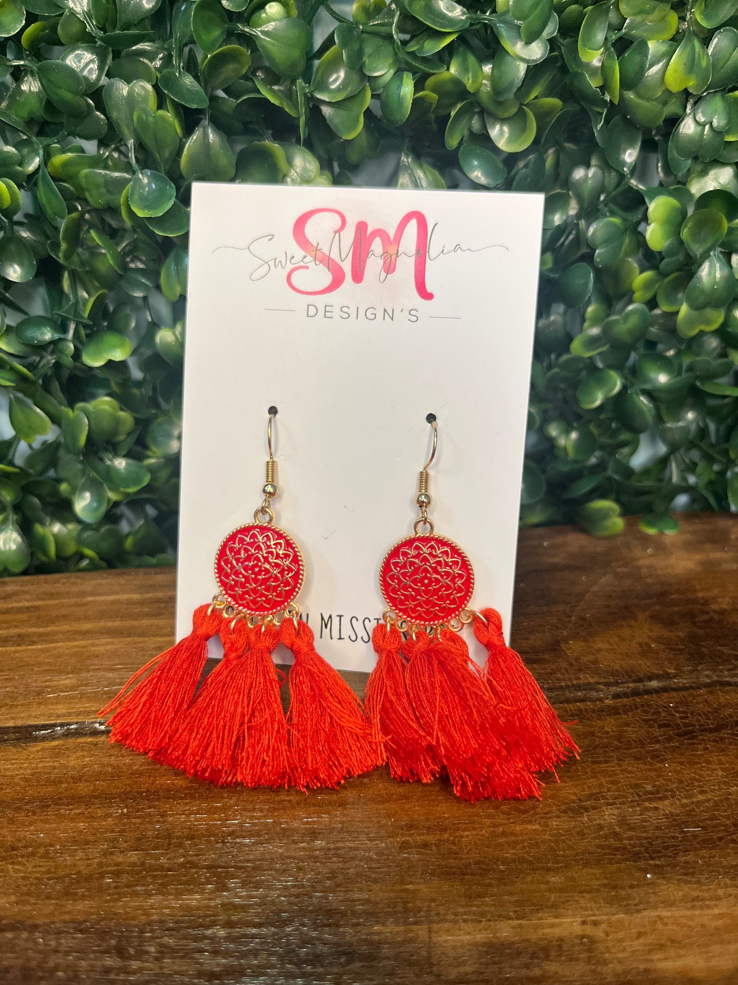 Tassel earrings Sweet Magnolia Boutique